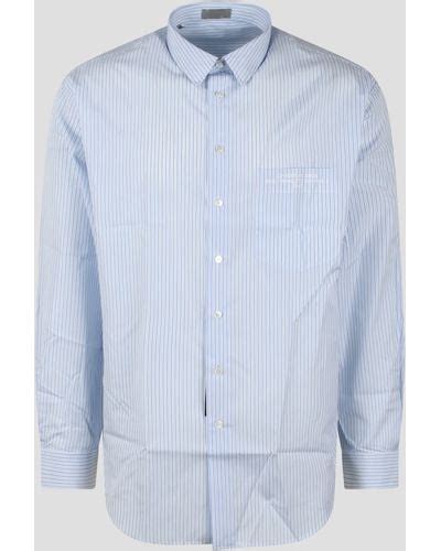 dior blue shirt price|blue Dior shirt men.